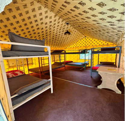 Dormitory at Bir Camps, Bir Billing